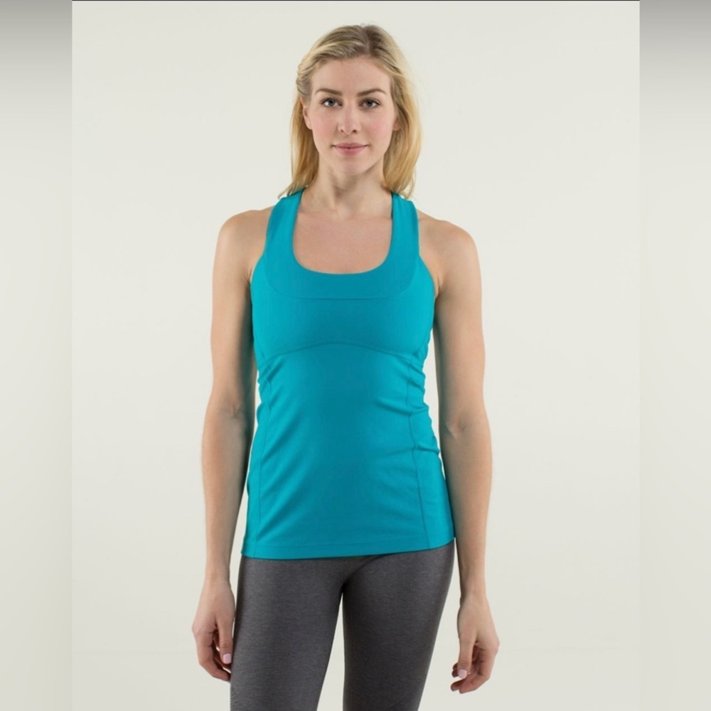 THRU Lululemon Scoop Neck Tank Luon